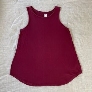 Maroon Luxe Tank